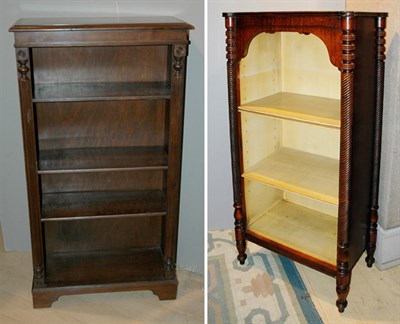 Lot 294 - Two Victorian Style Mahogany Three-Tier...