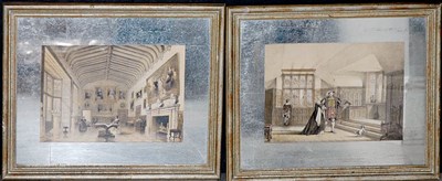 Lot 133 - Artist Unknown BAY WINDOW IN THE GALLERY,...