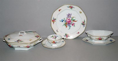 Lot 304 - Continental Porcelain Dinner Service In the...