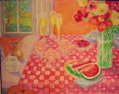 Lot 70 - Ed Glazbrook American, 20th century SUMMER...