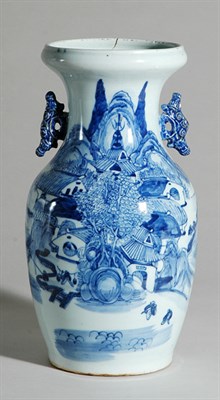 Lot 4361 - Chinese Blue and White Porcelain Vase