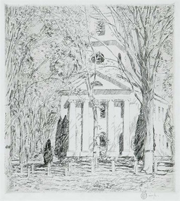 Lot 3349 - Childe Hassam THE CHURCH AT OLD LYME (C./C....