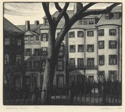 Lot 3361 - Thomas W. Nason LOUISBURG SQUARE; STREET IN...