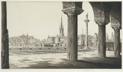Lot 3310 - John Taylor Arms STOCKHOLM (F. 346) Etching...