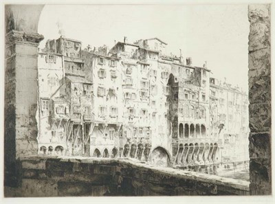 Lot 3306 - John Taylor Arms FROM THE PONTE VECCHIO,...