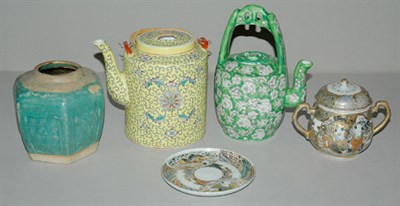 Lot 372 - Miscellaneous Group of Asian Polychrome...