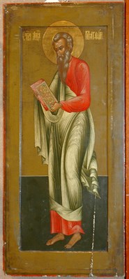 Lot 568 - Russian School Icon 19th/early 20th century ST....