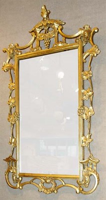 Lot 413 - Gilt-Wood Mirror Height 42 1/2 inches, width...