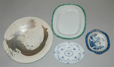 Lot 434 - Miscellaneous Group of Ten Ceramic Platters;...
