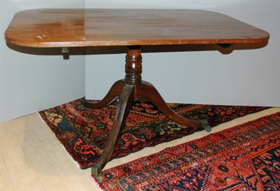 Lot 435 - Georgian Style Mahogany Breakfast Table Height...