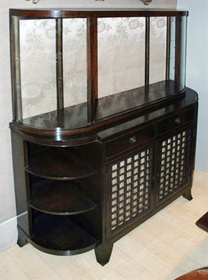 Lot 442 - Regency Style Mahogany Side Cabinet Height 65...
