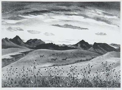 Lot 3330 - Adolf Dehn NORTH COUNTRY; WESTERN SUNFLOWERS;...