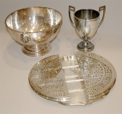Lot 461 - Miscellaneous Group of Silver Plated Table...