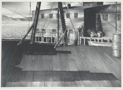 Lot 3375 - Stow Wengenroth DESERTED HOUSE; THE LONG...