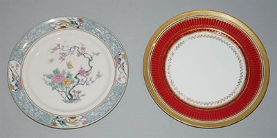 Lot 532 - Set of Eight Lenox Porcelain Plates; Together...
