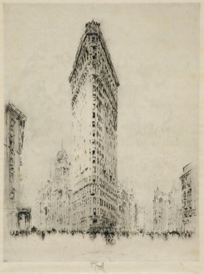 Lot 3364 - Joseph Pennell FLATIRON BUILDING (W. 325)...