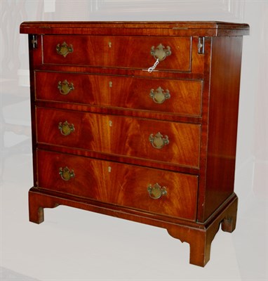 Lot 562 - Georgian Style Mahogany Four-Drawer Diminutive...