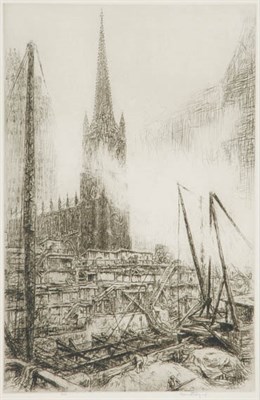 Lot 3339 - Kerr Eby NO. 1 WALL STREET (G. 148) Etching,...