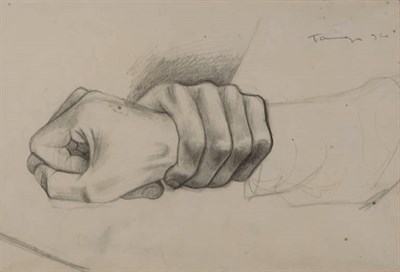 Lot 1138 - Rufino Tamayo Mexican, 1899-1991 Study of...
