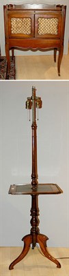 Lot 573 - Louis XV Style Mahogany Bedside Cabinet;...