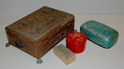 Lot 590 - Miscellaneous Group of Decorative Boxes...