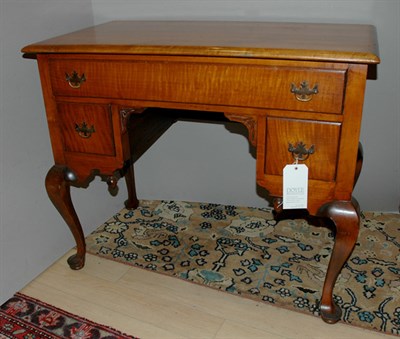 Lot 618 - Georgian Style Fruitwood Lowboy Height 30...