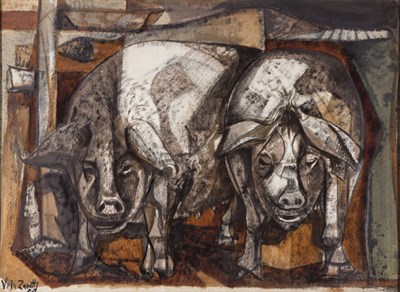 Lot 1110 - Jose Vela Zanetti Spanish, 1913-1995 Pigs...