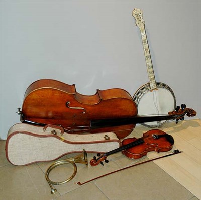 Lot 635 - Miscellaneous Group of Six Musical Instruments...
