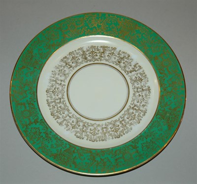 Lot 637 - Eight German Porcelain Plates