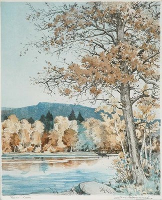 Lot 3317 - Albert Barker THE BARN; [FLOWERS] Two...