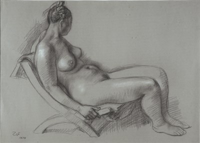 Lot 1141 - Francisco Zuniga Mexican, 1912-1998 Reclining...