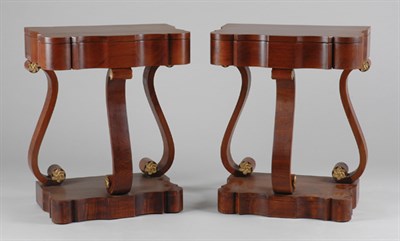Lot 166 - Pair of Mahogany Single-Drawer Night Stands...
