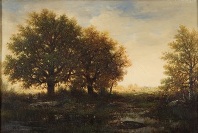 Lot 1259 - Gilbert Davis Munger American, 1837-1903...