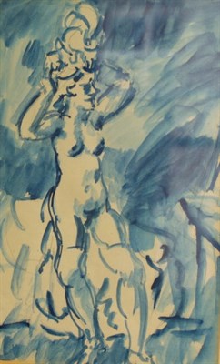 Lot 10 - Leon Bonhomme French, 1870-1924 Femme Avec...