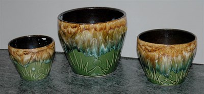 Lot 186A - Three American Pottery Cachepots