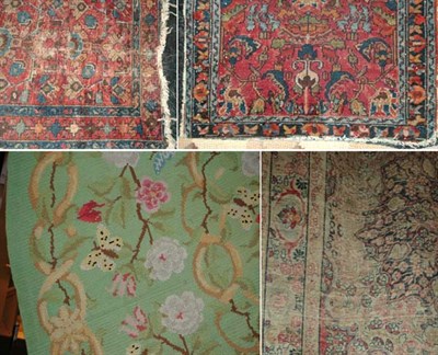 Lot 4533 - Four Assorted Rugs Comprising a Lavar Kirman,...