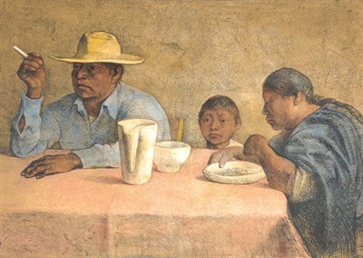 Lot 3297 - Francisco Zuniga LA COMIDA (B. 51) Color...