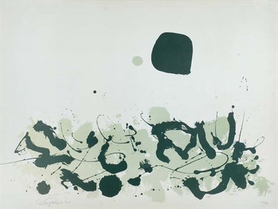 Lot 3140 - Adolph Gottlieb [GERMINATION] Color lithograph,...