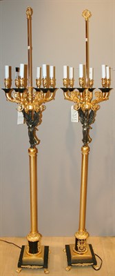 Lot 464 - Pair of Neoclassical Style Painted and...