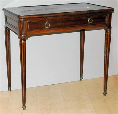 Lot 372 - Georgian Style Mahogany Single-Drawer Side...