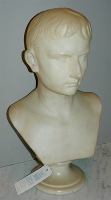 Lot 2131 - Italian Marble Bust of Ceasar Augustus After...