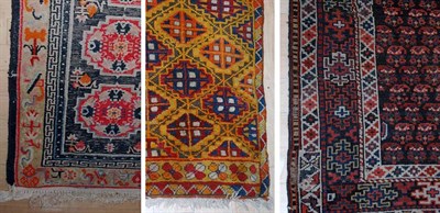 Lot 691 - Three Assorted Rugs Comprising a Kurdish,...