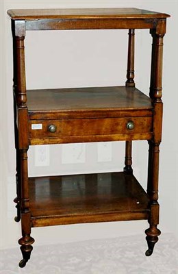 Lot 220 - Victorian Style Mahogany Three-Tier Etagere...