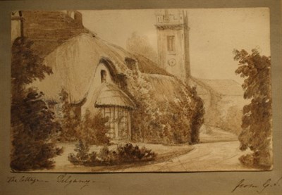 Lot 4070 - G. Stuart British, 19th century The Cottage,...