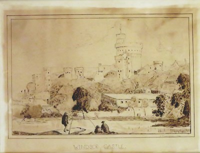 Lot 40 - E. P. Letchford 20th Century Windsor Castle,...
