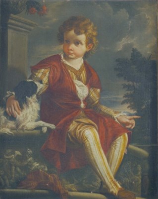 Lot 67 - Neapolitan School 17th Century Little Boy in...