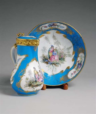 Lot 2436 - Sevres Gilt-Bronze Mounted Porcelain Covered...