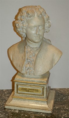 Lot 2174 - Italian Carved Marble Bust of Goethe Now on a...