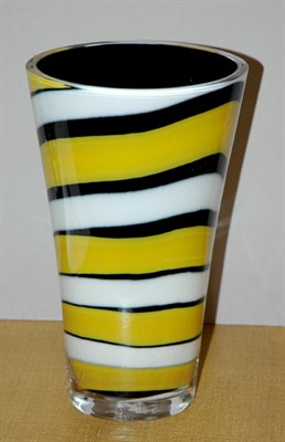 Lot 203 - Orrefors Blown and Cased Glass Vase Helen...