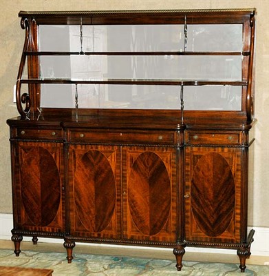 Lot 138 - Georgian Style Mahogany Chiffonier Height 67...